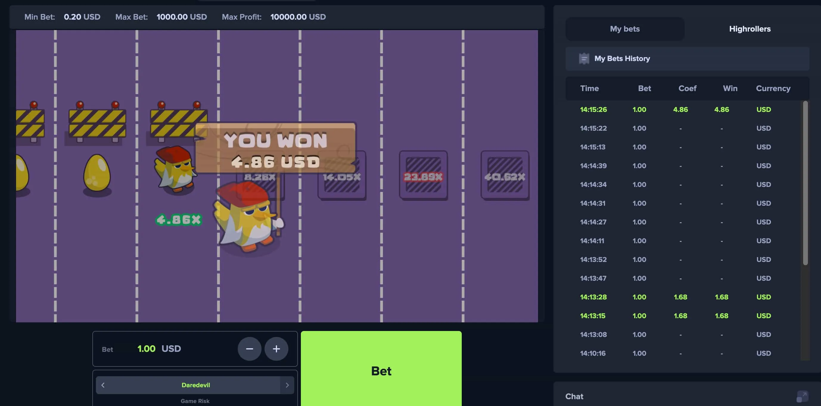 Wersja Demonstracyjna Chicken Cross od Upgaming Wersja Demonstracyjna Chicken Cross od Upgaming